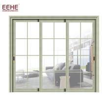 Aluminum Frame French Sliding Glass Doors Exterior